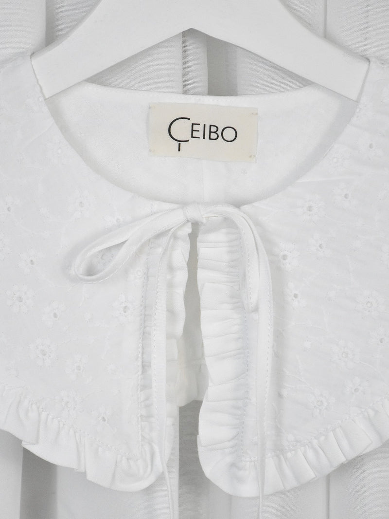Collar, Flowers White