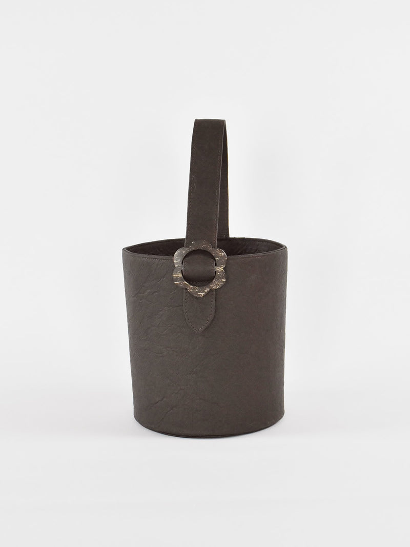 Flower Bucket, Dark Brown