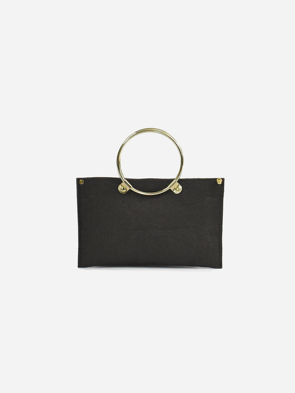 Ring Clutch, Dark Brown