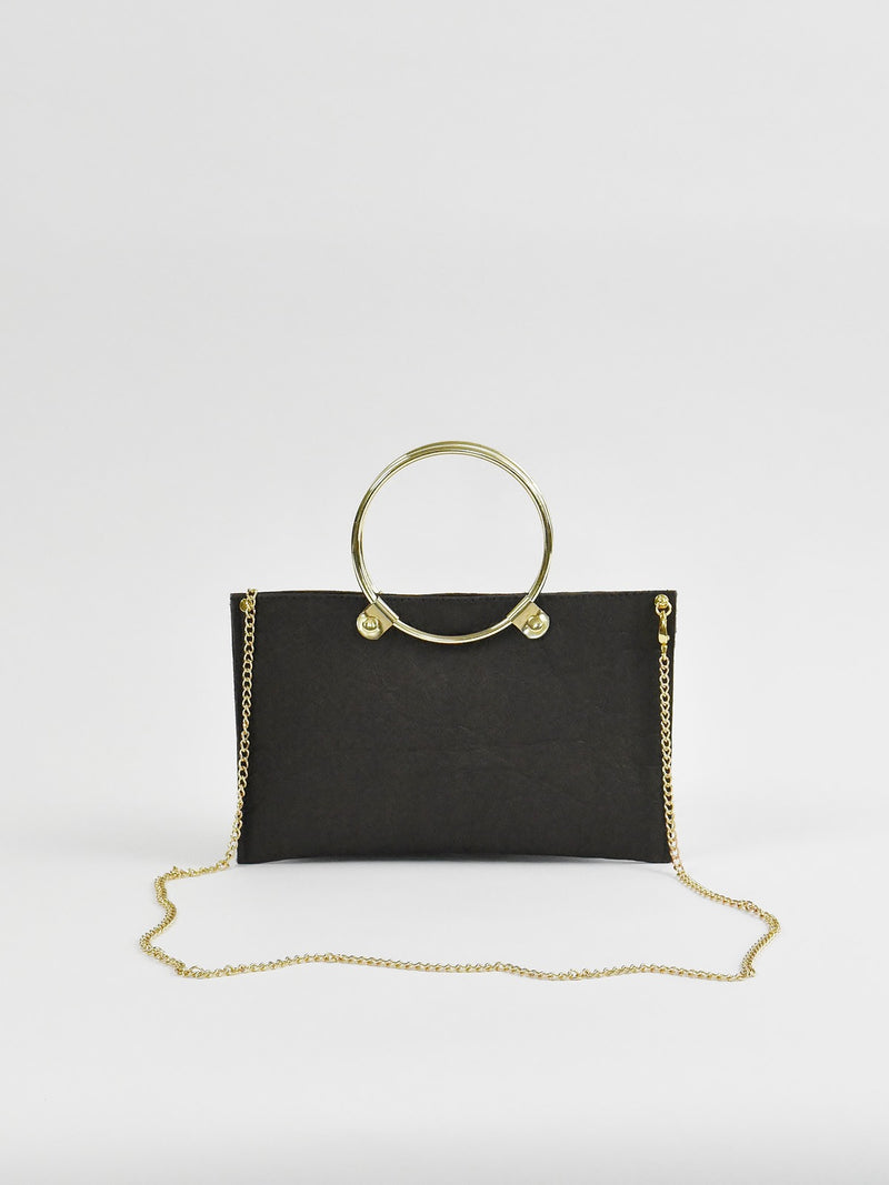 Ring Clutch, Dark Brown
