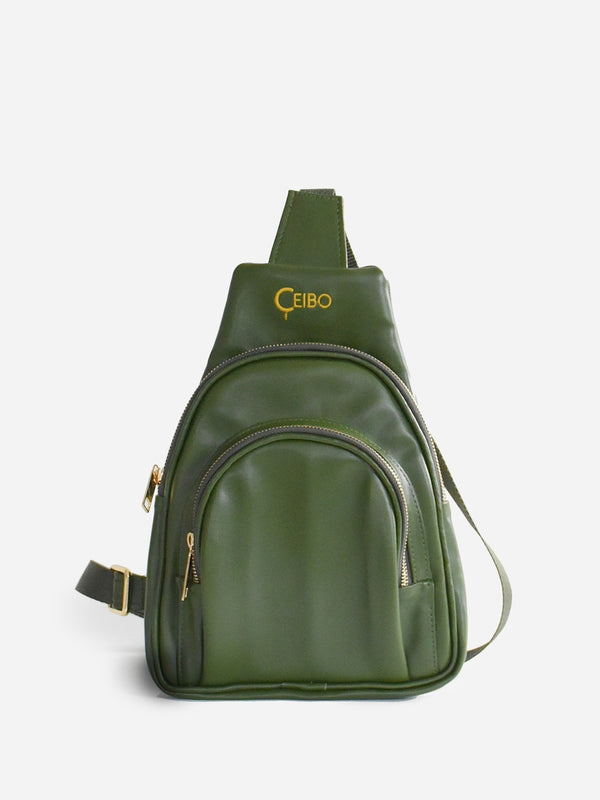 Sling Bag, Green Desserto.